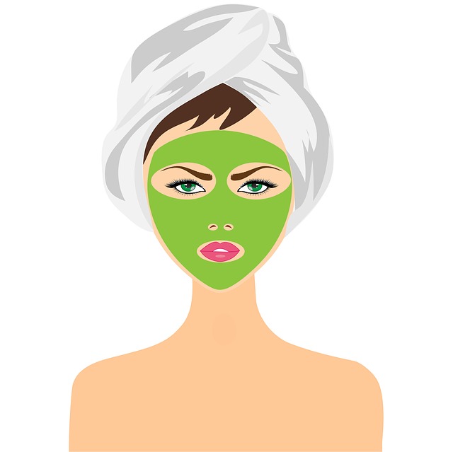 zelená maska